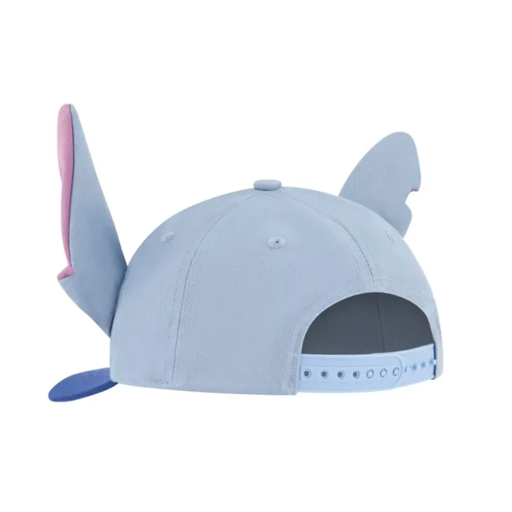 Stitch Girls Character Hat with 3D Ears, Blue